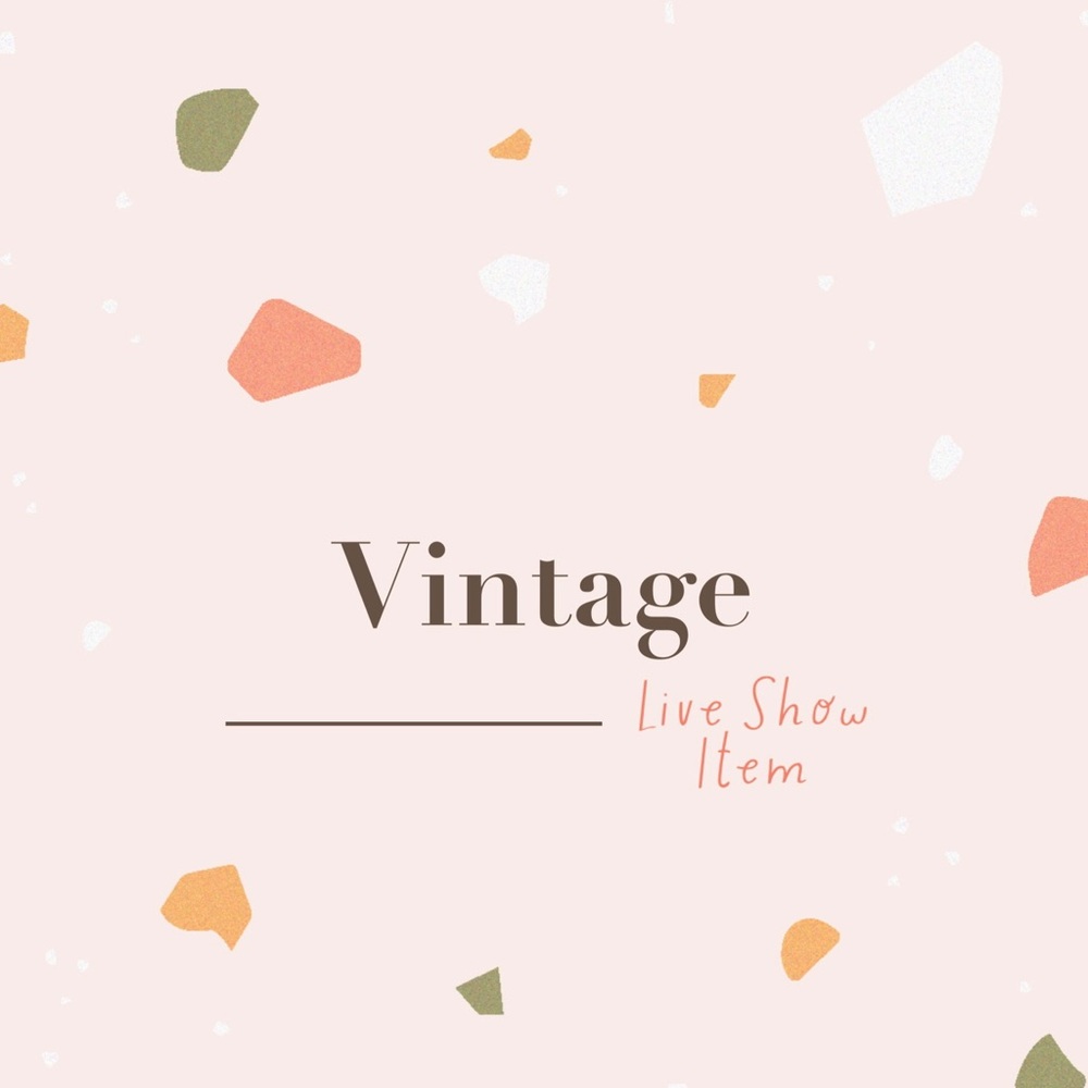 Vintage Unlisted Item ⭐️